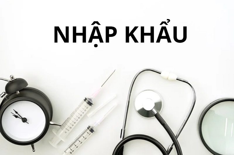 Hàng hóa trang thiết bị y tế nhập khẩu