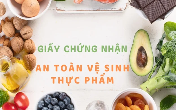 làm giấy phép an toàn thực phẩm