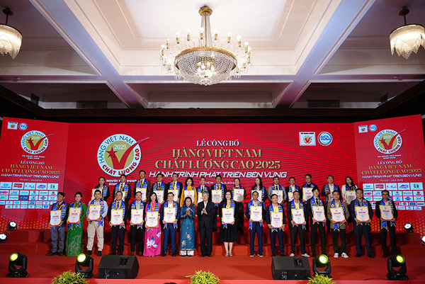 Lễ công bố hàng Việt Nam chất lượng cao 2025