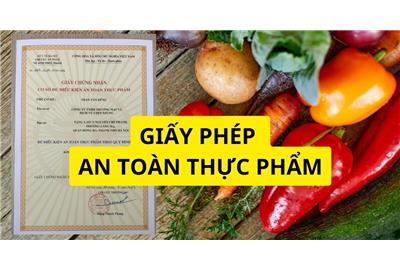 Đăng ký giấy phép vệ sinh an toàn thực phẩm mất bao lâu?