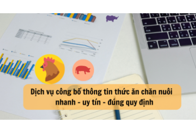 Dịch vụ công bố thông tin thức ăn chăn nuôi nhanh – uy tín – đúng quy định