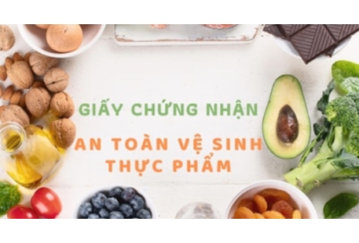 Giấy Chứng Nhận Cơ Sở Đủ Điều Kiện Vệ Sinh An Toàn Thực Phẩm