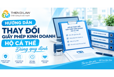 Hướng dẫn thay đổi giấy phép kinh doanh hộ cá thể đúng quy định